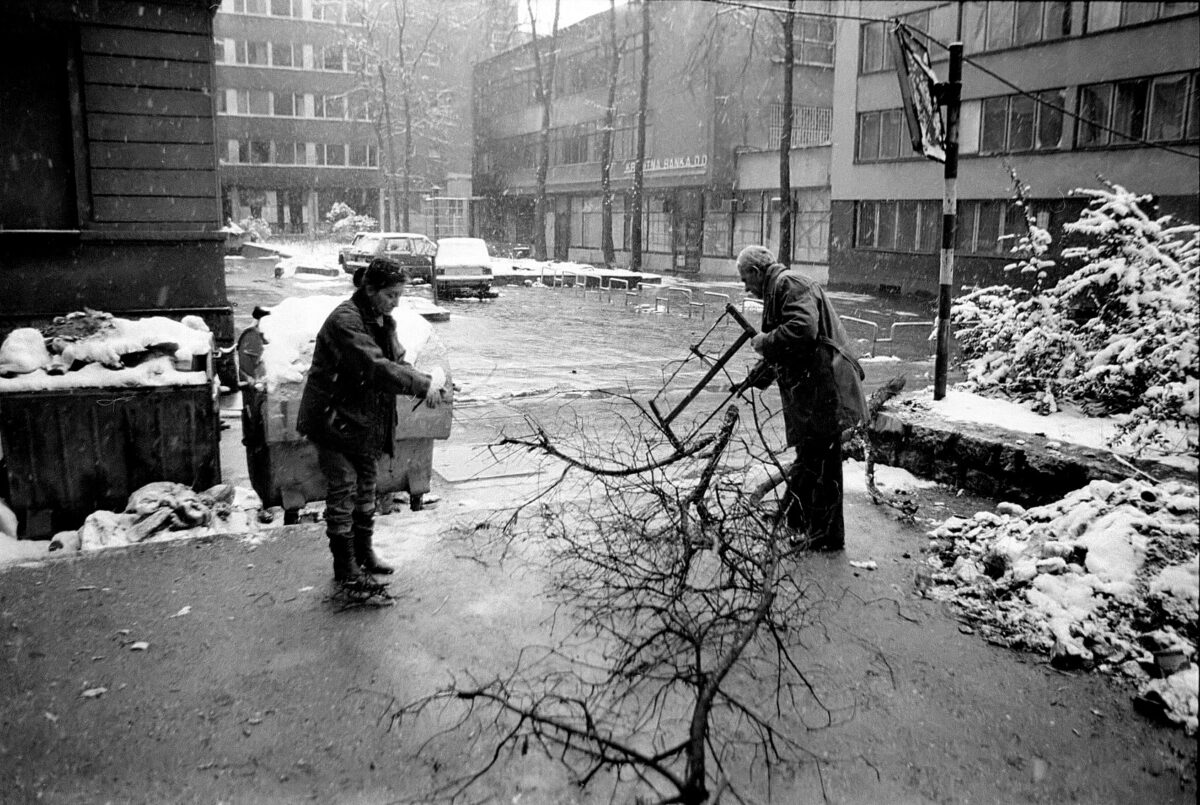 New Enemy Attacks Sarajevo – Winter; Besieged Bosnian Capital Is Stripped for Scraps of Firewood